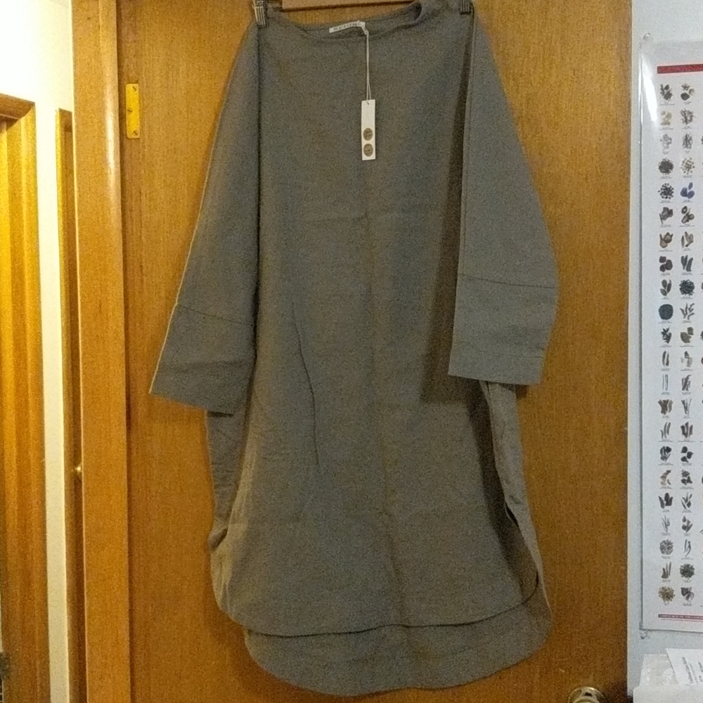 Black Crane Painter Dress